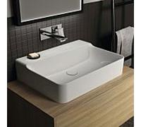 Ideal Standard Vasque Conca T3792MA sans trou pour robinetterie ni trop-plein, 600 x 450 x 145 mm, blanc Ideal Plus