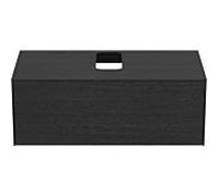 Ideal Standard vasque Conca T3930Y4 avec découpe, coulissant 2000 , 100x50,5x37 cm, centre, placage chêne flammé