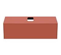 Ideal Standard vasque Conca T3931Y3 avec découpe, coulissant 2000 , 120x50,5x37 cm, centre, laqué mat Sunset