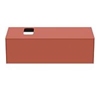 Ideal Standard vasque Conca T3932Y3 avec découpe, coulissant 2000 , 120x50,5x37 cm, droite / gauche, laqué mat Sunset