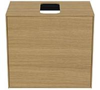 Ideal Standard vasque Conca T3934Y6 avec découpe, coulissant 2000 , 60x37x55 cm, centre, placage Eiche hell