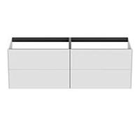 Ideal Standard vasque Conca T3990Y1 sans plan vasque, 4 tiroirs, 160x50,5x54 cm, laqué blanc mat