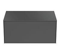 Ideal Standard vasque Conca T4312Y2 sans découpe, coulissant 2000 , 80x50,5x37 cm, laqué anthracite mat