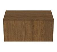 Ideal Standard vasque Conca T4312Y5 sans découpe, 2000 coulissant, 80x50,5x37 cm, placage noyer foncé