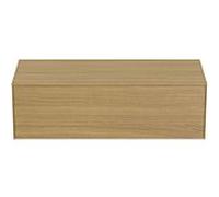 Ideal Standard vasque Conca T4314Y6 sans découpe, coulissant 2000 , 120x50,5x37 cm, placage Eiche hell