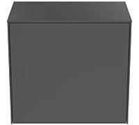 Ideal Standard vasque Conca T4317Y2 sans découpe, coulissant 2000 , 60 x 37 x 55 cm, laqué anthracite mat