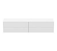 Ideal Standard vasque Conca T4338Y1 sans découpe, 4 tiroirs, 240x50,5x555 cm, laqué blanc mat