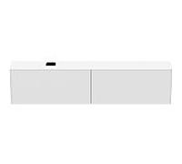 Ideal Standard vasque Conca T4340Y1 240x37x55cm, avec découpe, 2 tiroirs, laqué blanc mat