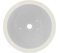 Ideal Standard Connect - Lavabo à encastrer par le dessous 480x480mm sans trous de robinetterie avec trop-plein blanc sans IdealPlus