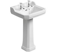 Ideal Standard Waverley lavabo 56x45.5 cm rectangulaire classique blanc U470101