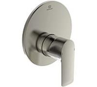 Ideal StandardConnect Air set de finition A7034GN pour mitigeur de douche à encastrer, Silver Storm