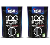IDEAL - Teinture noir idéale 100% prête à l'emploi - Lot de 2x400G - Vendu par lot