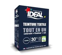 IDEAL - Teinture Textile Marine Intense pour Tissus, Couleur Durable et Vibrante (Boîte 230g) - Lot de 3 - vendu par Lot