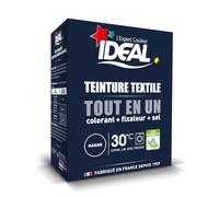 IDEAL - Teinture Textile Marine Intense Tout-en-Un, Couleur Uniforme et Résistante (Boîte 350 g) - Le Lot De 3