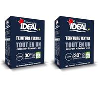 Ideal Teinture Textile Tout en un 350 g Bleu Marine (Lot de 2)