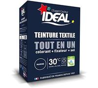 IDEAL - Teinture Tissus Poudre Tout En Un Mini Marine 230G - Lot De 3