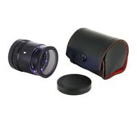 Ideal Tek LE.003UV.ITU 10X Lupe mit mm-Skala, 8 UV LED Loupe à main avec éclairage LED Grossissement: 10 x Lentille: (Ø