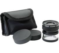 Ideal Tek M12102 Loupe à main avec échelle de mesure Grossissement: 10 x Lentille: (Ø) 19 mm
