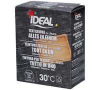 Ideal® Textilfarbe JEANS noir Tout en un pour machines à laver Autre 350 g