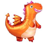 IDEALBALL PARTY Ballon dragonne orange en forme de dragon décoration de fête