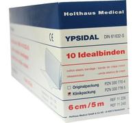 Idealbinde Ypsidal 6 cmx5 m cellgl. + puits sans cl. 10 pces