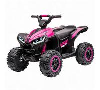 IDEALHOUSE Quad électrique 12 V pour Enfant à partir de 3 Ans | Voiture électrique pour enfant avec télécommande 2,4 G, lumières LED, musique/radio et USB, voiture pour enfant, 2 vitesses