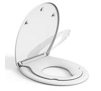 IDEALHOUSE Sanitop-Wingenroth Abattant de WC avec système d'abaissement automatique en forme de O avec siège de WC pour enfant