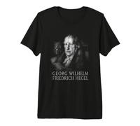 Idéalisme Allemand Georg Wilhelm Friedrich Hegel T-Shirt Haut de Gamme