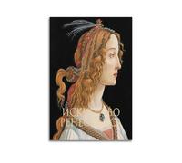 Idealized Portrait of A Lady - Portrait of Simonetta Vespucci par Sandro Botticelli - Poster décoratif sur toile - Affiches murales et art imprimé moderne pour chambre à coucher - 50,8 x 76,2 cm (50