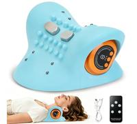 ideallife Masseur Cervical Électrique avec Chaleur et Massage Shiatsu, Coussin de Massage pour Nuque, Épaules et Dos, Télécommande, Massage Profond Relaxant pour Soulager les Tensions Musculaires