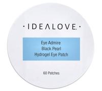 Idealove Lot de 60 patchs pour les yeux hydrogel Black Pearl - Patchs anti-âge pour aider à hydrater la peau - Avec extrait de perle, acide hyaluronique et antioxydants - Favorise une peau douce et