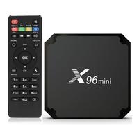 IDEALROYAL X96 Mini TV Box, Android 11.0 Boîte TV 2GB/16GB, Box Android TV 4K avec Amlogic S905W2 Quad-Core chipset 64 Bits WiFi 2.4G, 4K HD,H.265