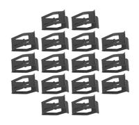 IDEANATEGRATE 100 Clips de Fixation pour Tableau de Bord de Voiture en Fer Noir, Pince Robuste pour Console Automobile, Installation Diy, Projet Intérieur Personnalisé