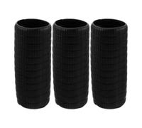 IDEANATEGRATE 3 Pièces Grip en Caoutchouc Ergonomique pour Archet de Violon et Violoncelle, Facile à Installer, Couleur Noire, pour Usage Quotidien et Leçons