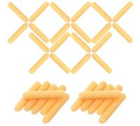 IDEANATEGRATE 50 Pièces Plumage de Rechange en Acrylique pour Marqueurs Peinture, Embouts Doux Bords Lisses pour Dessiner et Prolonger la Durée de Vie du Stylo