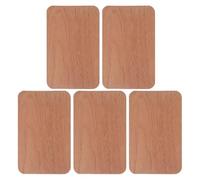 IDEANATEGRATE 5pcs Séparateurs en Bois de Cèdre Espagnol pour Boîte à Cigares, Accessoires Humidor, Organisation Soignée et Prévention du Dessèchement, Bureau et Déplacement