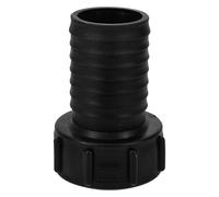 IDEANATEGRATE Adaptateur de Réservoir IBC 2in en Plastique Noir Raccord Durite Résistant pour Secteur Industriel et Agriculture