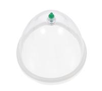 IDEANATEGRATE Appareil à Ventouses sous Vide en Abs Blanc pour Soulagement et Amélioration Circulation, pour Massage du Dos Ventre