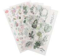 IDEANATEGRATE Autocollants pour Scrapbooking Fleurs en Papier 2pcs, Faciles à Décoller et Coller, Décoration D'album Photo DIY Motifs Floraux Charmants
