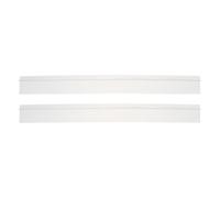 IDEANATEGRATE Bande Adhésive Étanchéité pour Combleur D'espace 2 Pcs en Silicone Dos Antidérapant Brillant, Compatible Lave-vaisselle Plaque à Gaz et Plan de Travail
