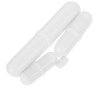 IDEANATEGRATE Barreaux Magnétiques Agitateur Flexible et Fiable en Ptfe Blanc Ensemble de 4 pour Laboratoire pour Expériences de Mélange Magnétique Réutilisable