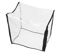 IDEANATEGRATE Boîte de Mycologie Compacte en PVC Noir pour Jeunes Plantes et Succulentes, Conception Gain de Place, Utilisation Polyvalente pour Jardinage D'intérieur sur Table