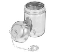 IDEANATEGRATE Boule à Thé Inoxydable Grosse Taille, Passoire à Épices à Mailles Fines Cuisine, Infuseur à Assaisonnement pour Soupe et Fondue Chinoise Chaînette Crochet Pratique