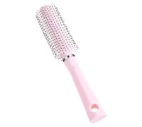 IDEANATEGRATE Brosse à Cheveux Ronde à Rouleau en Abs pour Brushing et Coiffage, Douce Cuir Chevelu, Légère Voyage, Coiffure Femme Antistatique