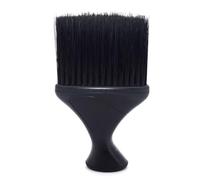 IDEANATEGRATE Brosse à Cou Noire Kit de Coupe de Cheveux en Nylon et Pp Pratique et Facile à Nettoyer pour Salons de Coiffure et Maisons pour Cheveux Cassés