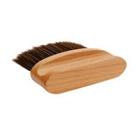 IDEANATEGRATE Brosse de Coiffure à Cheveux Cassés Manche en Bois Massif, Poils Robustes en Nylon, Design Simple et Surface Lisse, pour Salon de Coiffure et Rasage