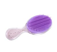 IDEANATEGRATE Brosse Démêlante Brosse à Cheveux Mignonne et Légère pour Garçon et Filles en Tpee Pourpre pour Cheveux Mouillés ou Secs, Usage Voyage
