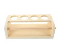 IDEANATEGRATE Chevalet en Bois et Rangement Stylo pour Dessin Porte-rouleau de Papier Surface Lisse, Design Simple et Élégant, pour Bureau et Atelier Créatif