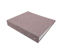 IDEANATEGRATE Couverture de Classeur en Tissu A5 Anneaux 3 Trous, Protège Cahier Antidérapant pour Carnet de Voyage et Croquis, Liant Pratique et Résistant