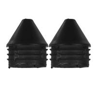IDEANATEGRATE Embouts de Parasol Bouchons D’extrémité Solide Lot de 2 en PP Robustes pour Tube 38mm, Pièces de Rechange Polyvalentes pour Parasol de Terrasse Accessoires Jardin Adaptés